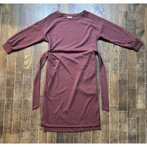 Prologue Dress Women's Size Small Long Sleeve Muted Red Pullover Sweatshirt Type